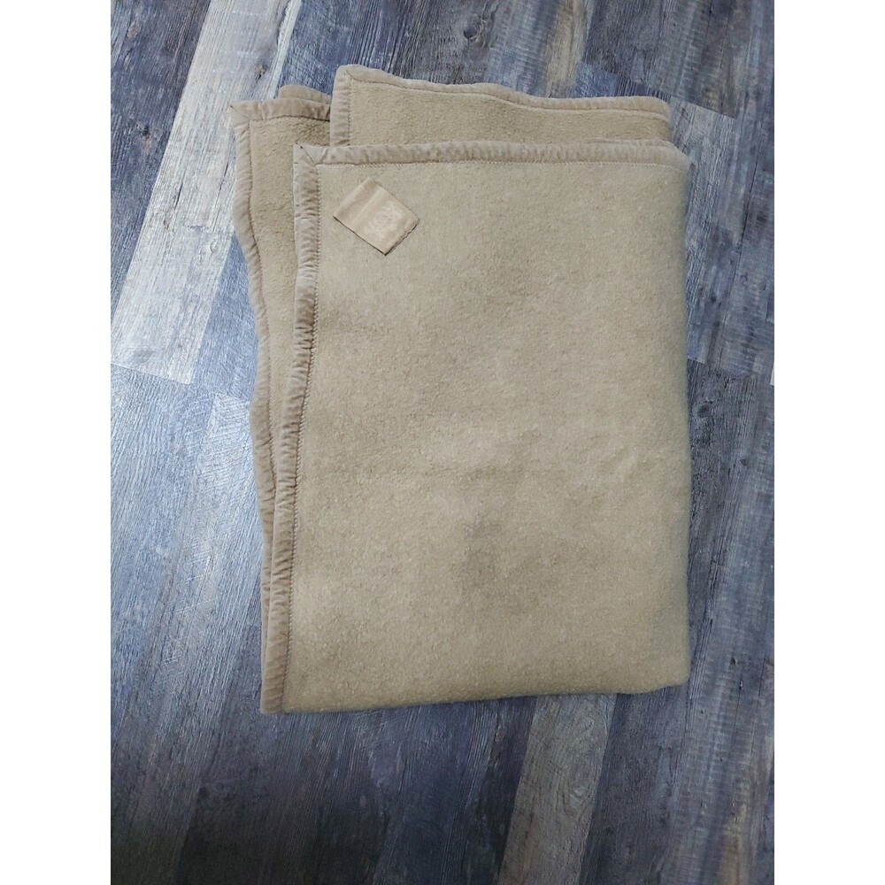 Vintage Calwer Decken Camel Hair 85” X 57” Blanket Calw-Sylana Kamelhaar Wool